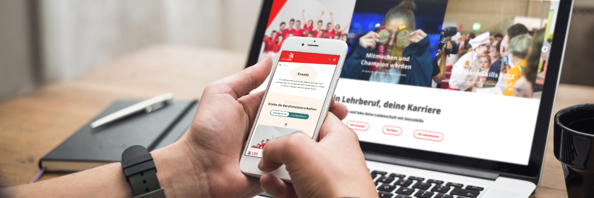 Case Study: Eine Web-Plattform für die grösste Schweizer Berufsmeisterschaft - Impression #1