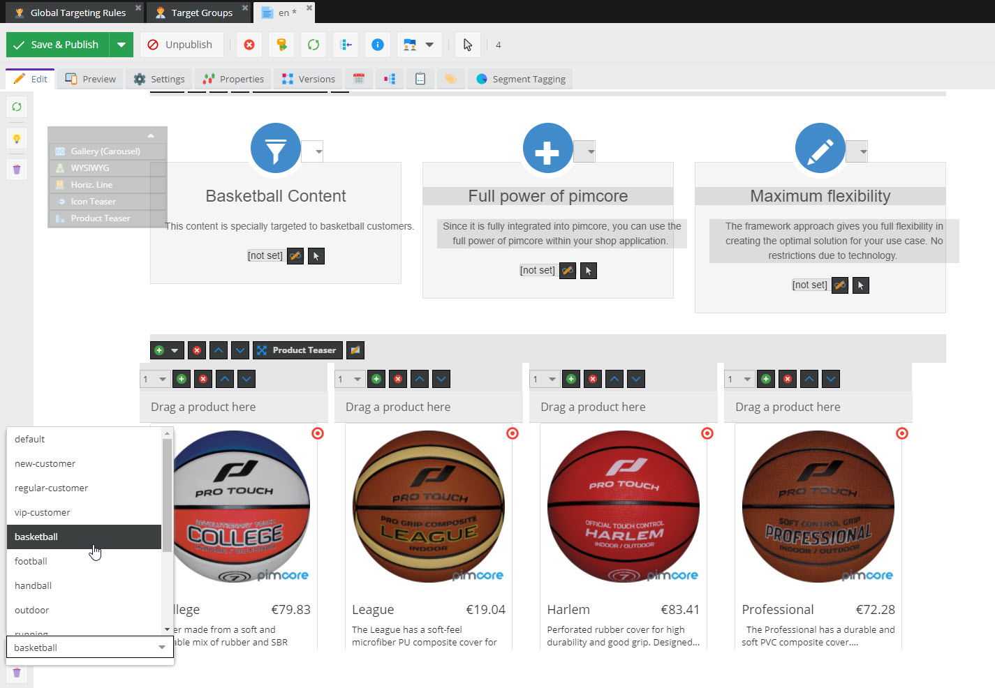Personalized Variant for Basketball