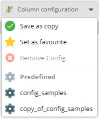 Configurator Button Expanded