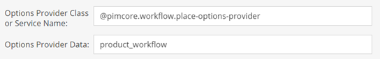 Workflow states options provider