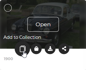Add To Collection Button