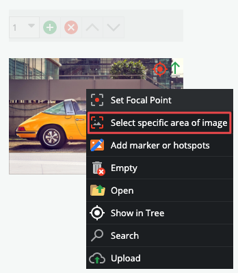 image options in the editmode