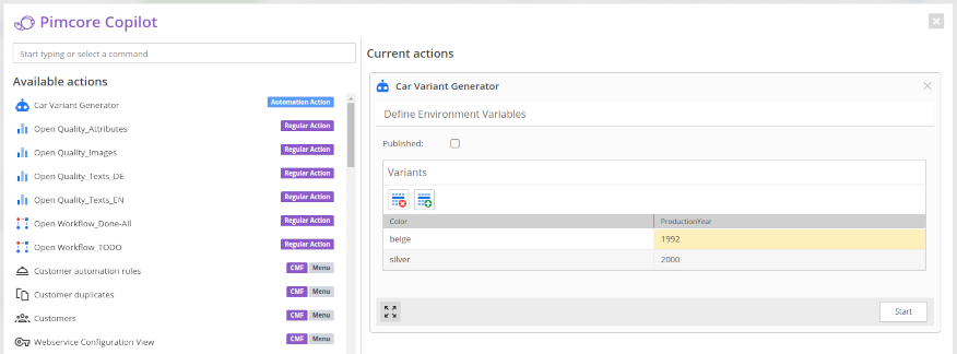 Variant Generator