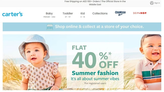 Leading children's brand extends its online reach in the GCC