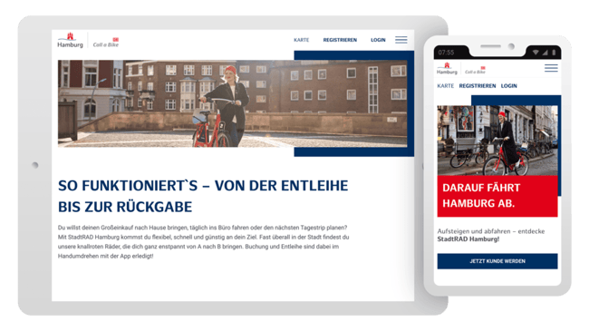 Multimandanten-Plattform – effizientes Erstellen und Verwalten von Shared-Mobility-Websites