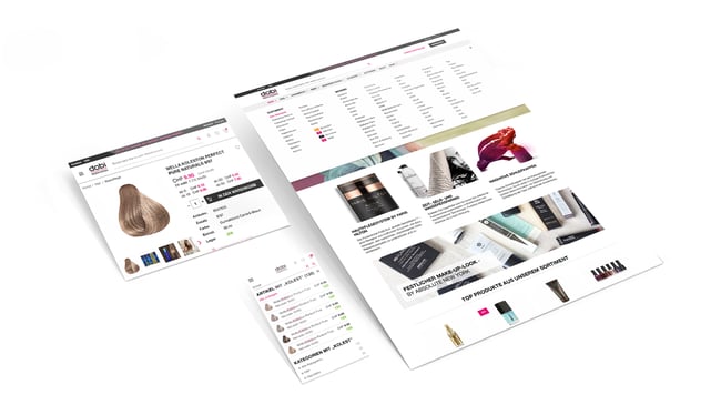 Online Shop für Beauty Profis – ganz schön effizient!