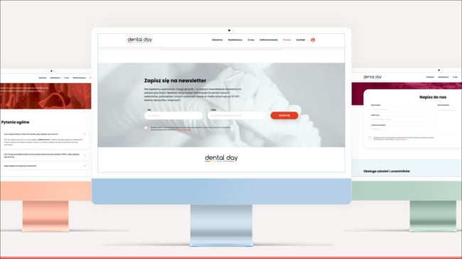  Überarbeitung der Website von Dental Day - einfachere Buchungen, besseres Lernen
