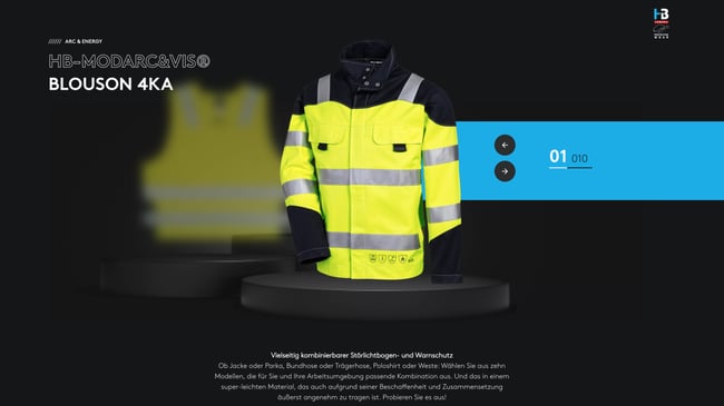 Eine Website für besondere Ansprüche: Be safe. We care.
