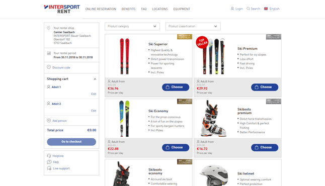 INTERSPORT Rent verbessert CX mit innovativer Online-Verleih-Plattform