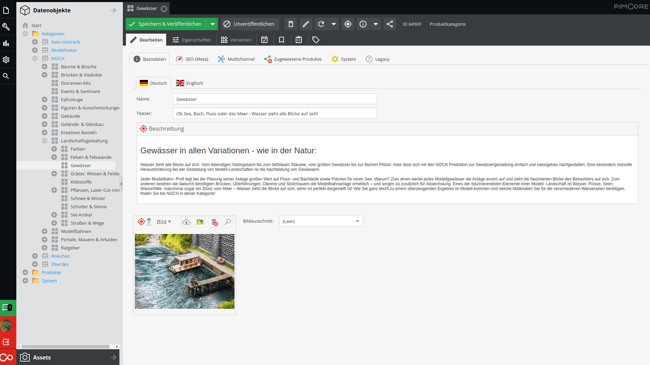NOCH - Master Data Management in Model Landscaping