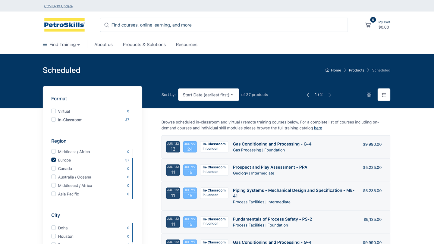 Case Study: Petroskills Pivots to Online Learning with Help from Pimcore-Impression #4.1