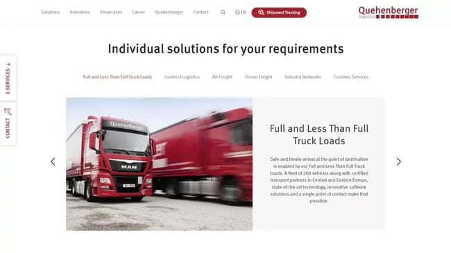 Digital Role Reversal- Pimcore Takes on Transport Services for Quehenberger