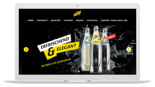 Digitale Themenführerschaft in Sachen Mixgetränke