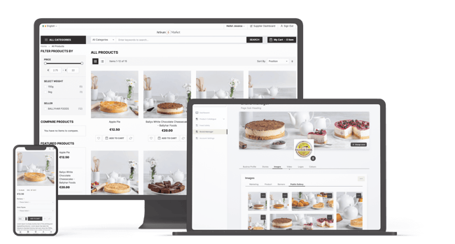 The Kerry Food Hub Enable Restaurateurs to Source Local Artisan Products Through an Innovative E-Commerce Platform