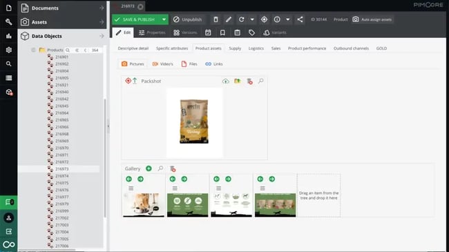 Pimcore implementation for efficient product data management and improved time to market