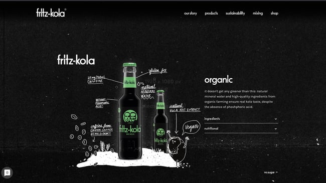 fritz-kola erobert mit dem Launch der .com Website den internationalen Markt