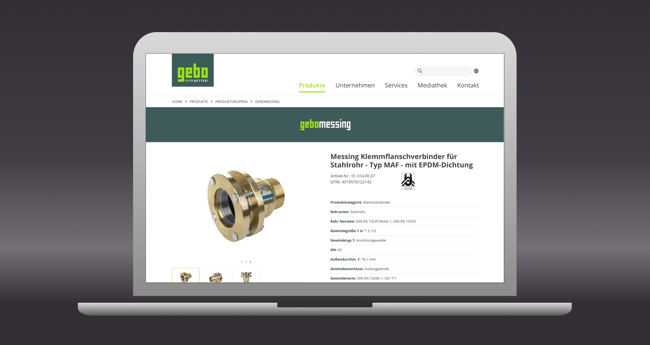 Complex variants, one data foundation: Pimcore digitizes the gebo portfolio