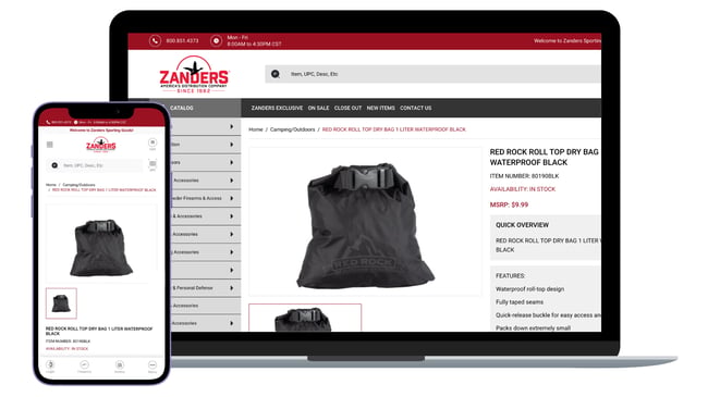 Zanders Sporting Goods centralise la gestion des données produits et développe son commerce B2B avec Pimcore