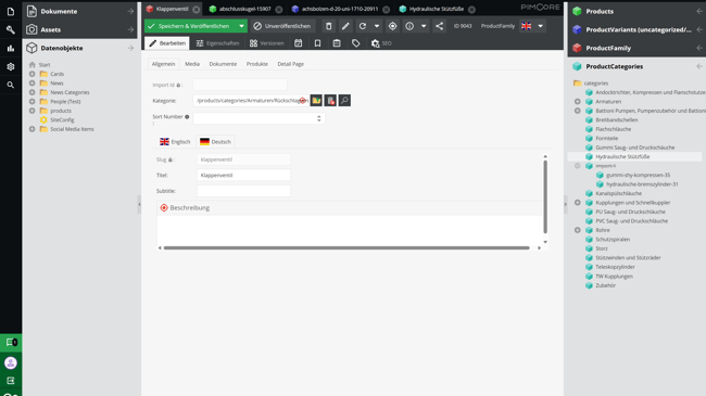 From Analog Catalogs to a Digital Product Architecture