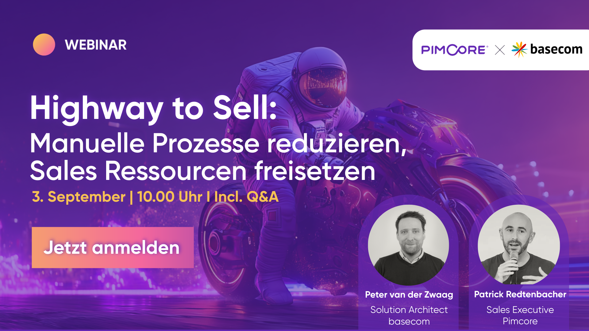 Jetzt zum Webinar anmelden: Highway to sell