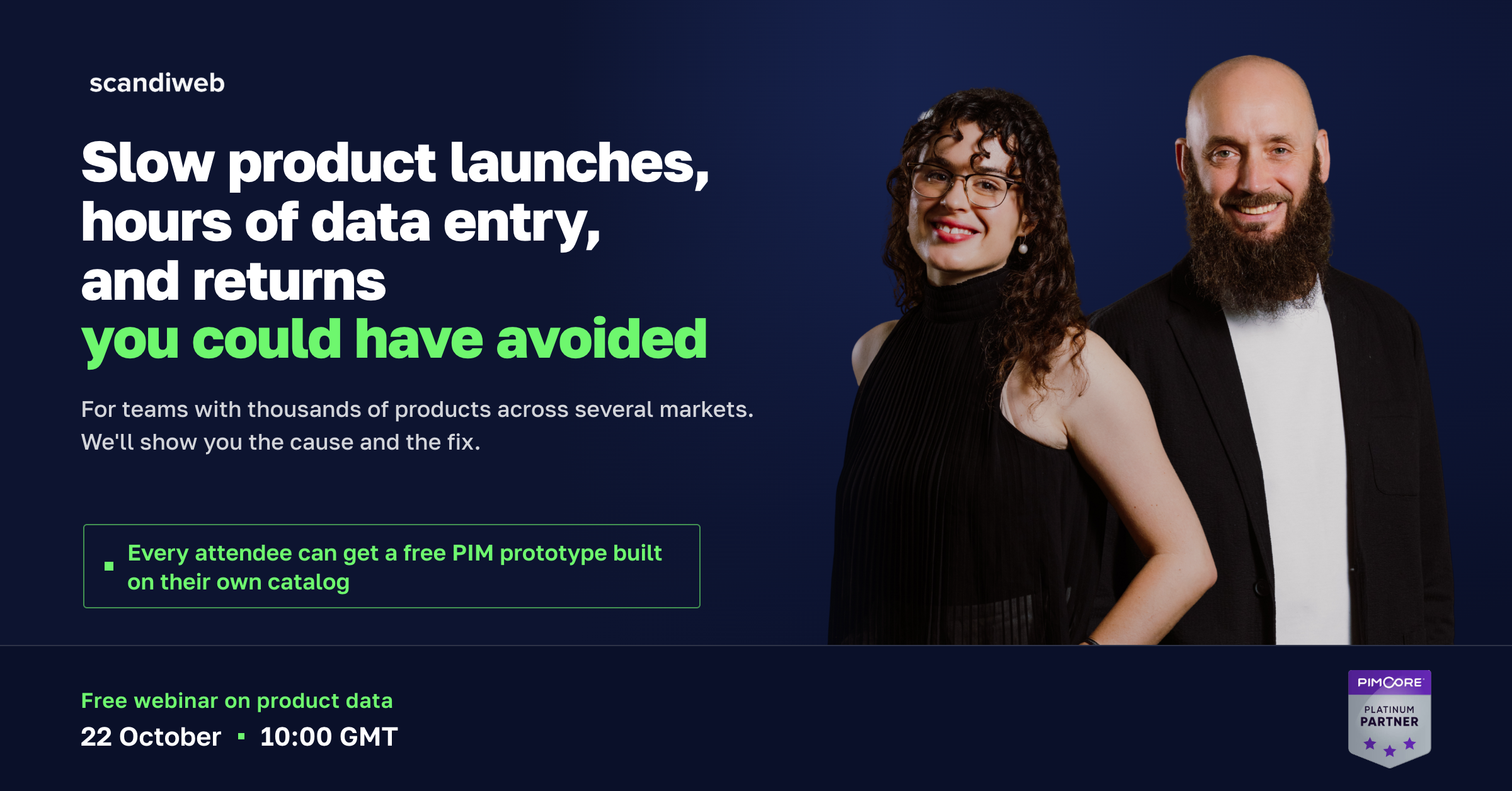 scandiweb x Pimcore Webinar: What Fragmented Product Data Costs You