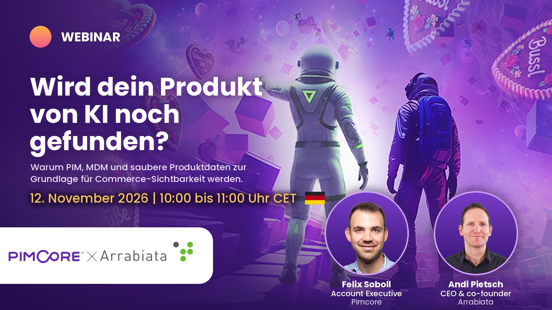 Exklusiv-Webinar: Wird dein Produkt von KI noch gefunden?