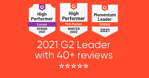 Pimcore ist laut G2 ein Momentum Leader & High Performer