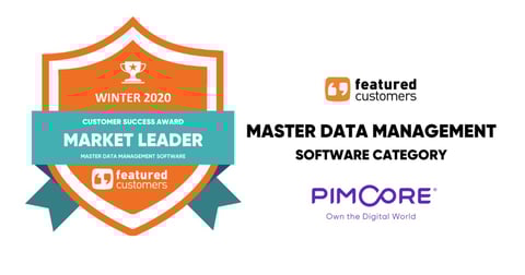 Pimcore Named as a Market Leader in the Master Data Management Software Category in 2020 Customer Success Report