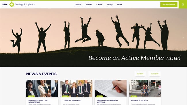 Improved Data Management and Renewed Website of a Major European Study