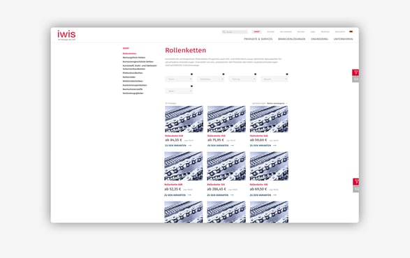 Digital experience platform with shop and PIM replaces TYPO3 website