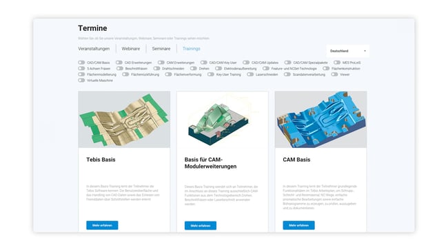 New Corporate Website for Tebis AG