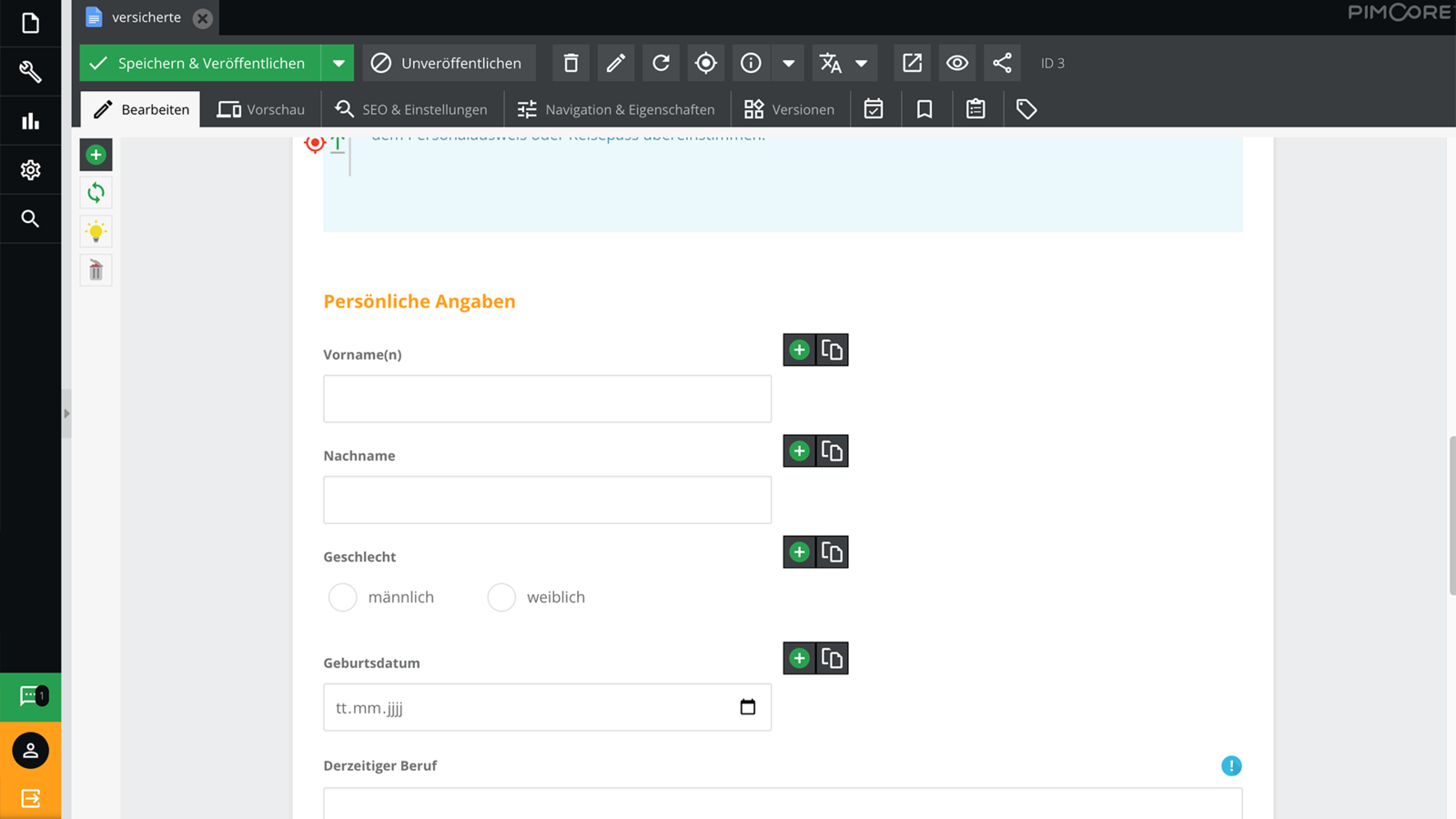 Soluzioni personalizzate per applicazioni assicurative dinamiche