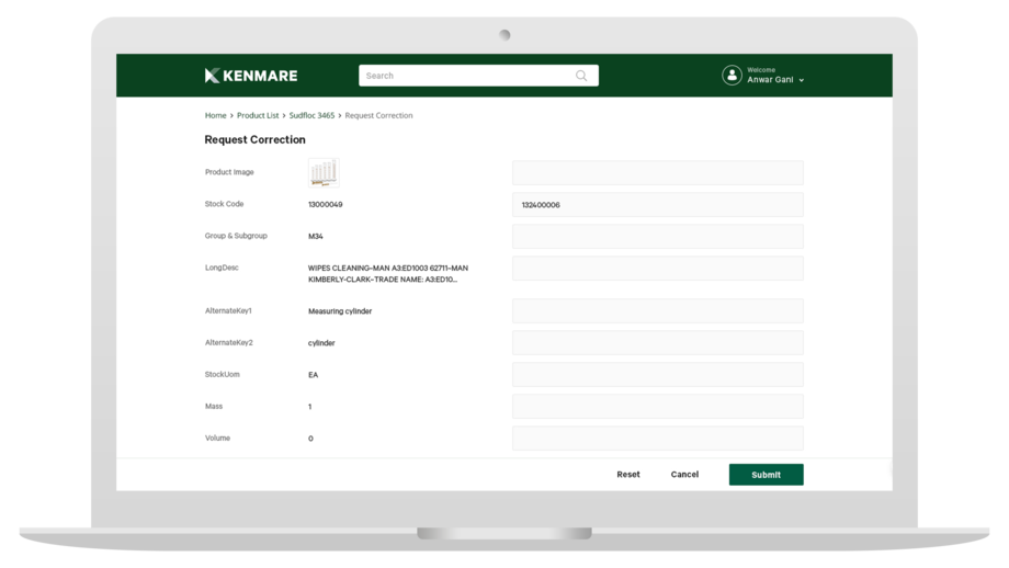 Implementazione di una soluzione di gestione delle informazioni sui prodotti per KENMARE