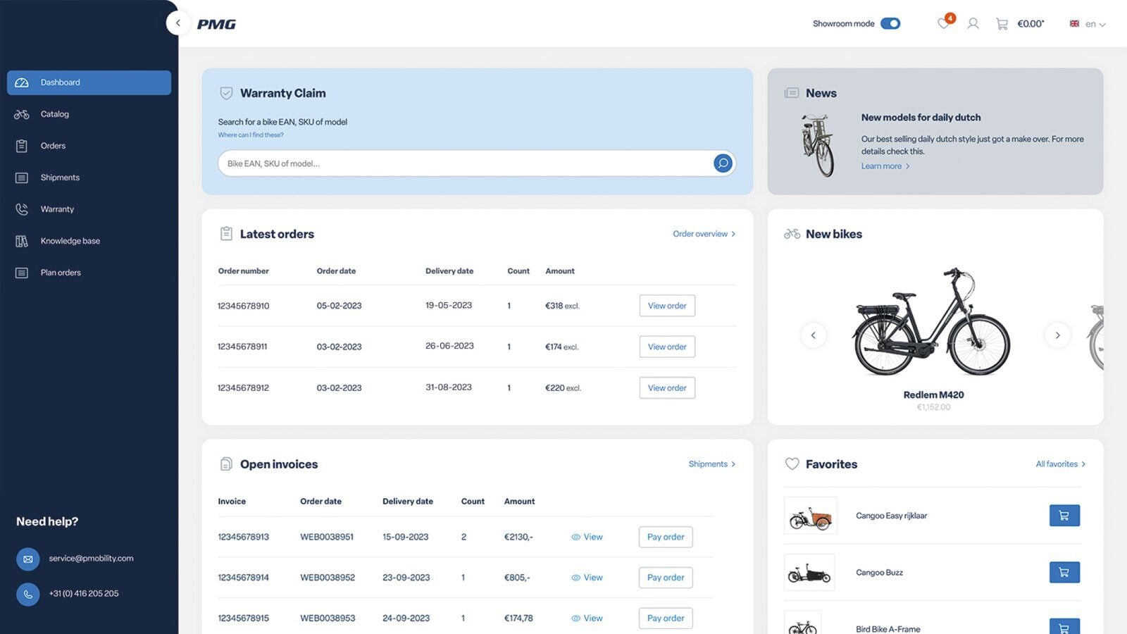 Portail revendeurs B2B nouvelle génération pour les vélos