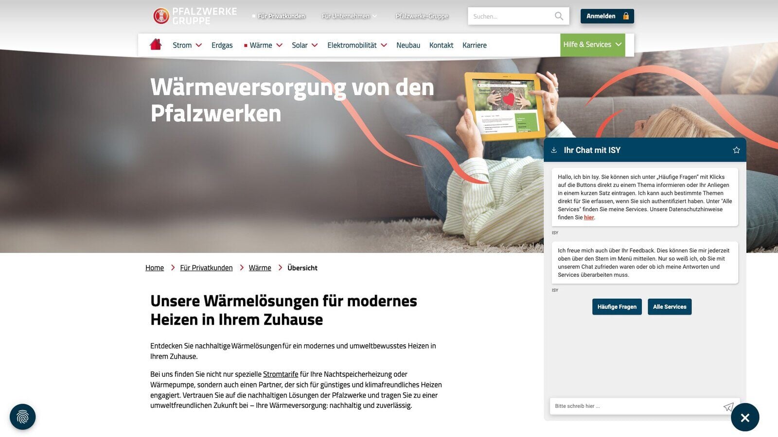 Piattaforma di servizi digitali per fornitori di energia