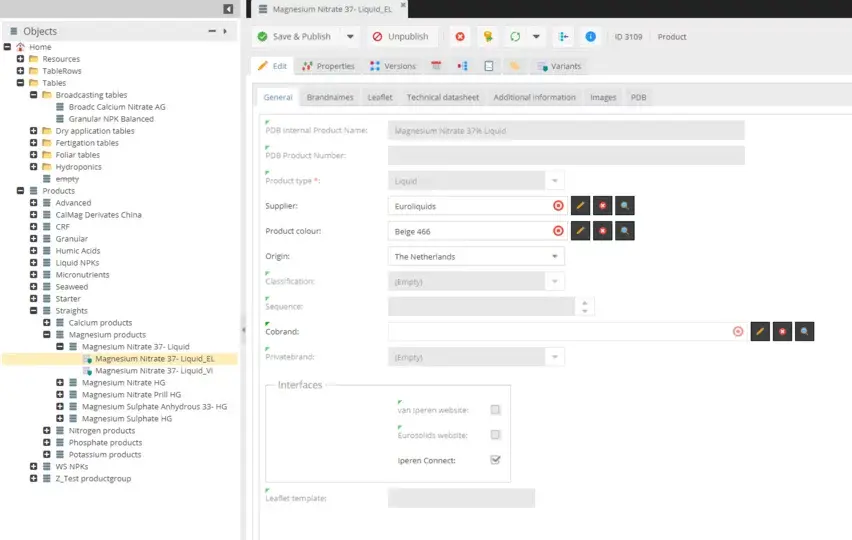 Pimcore PIM come database a fonte unica