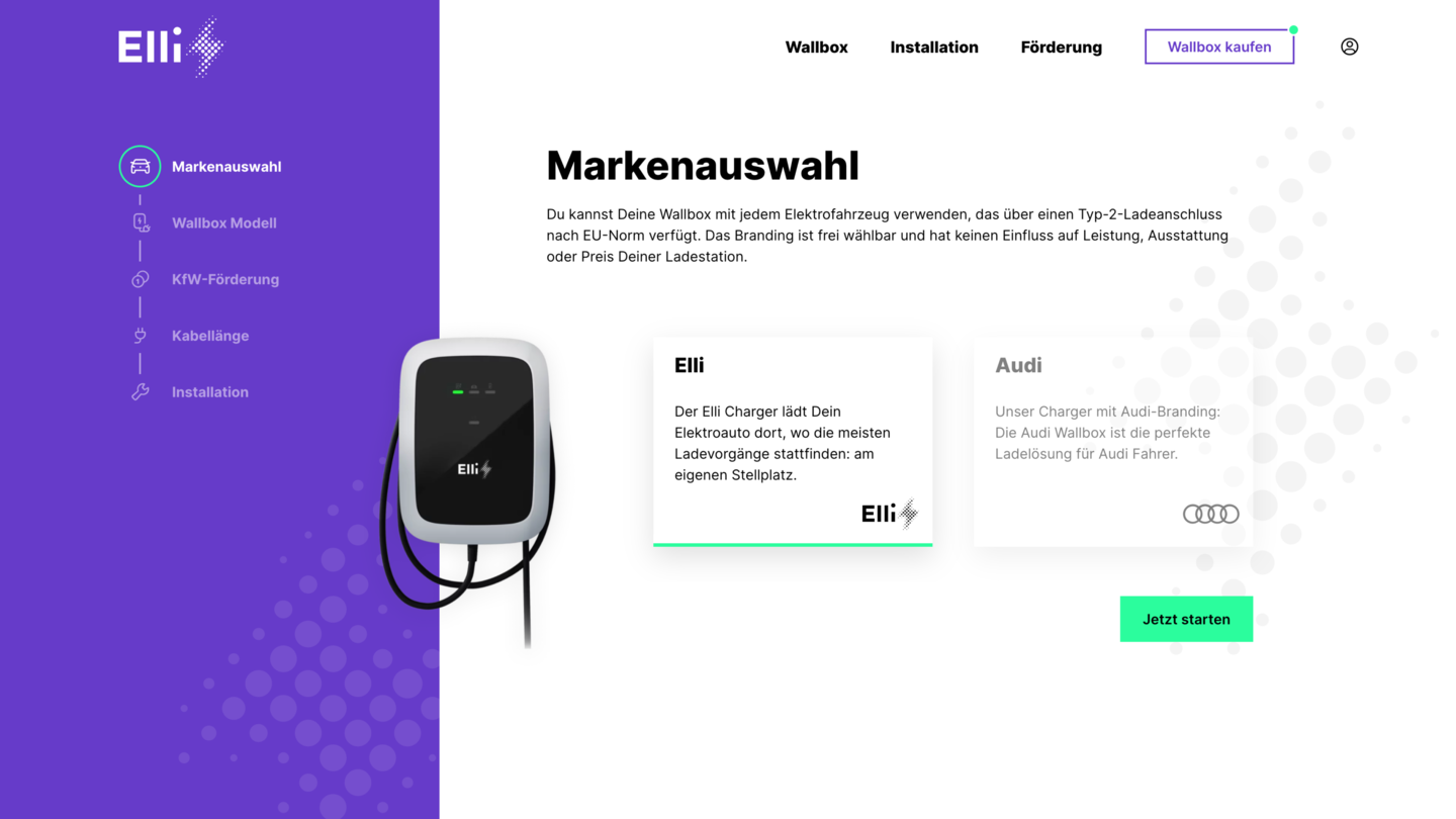 In tre mesi al proprio webshop – per Elli, la wallbox VW