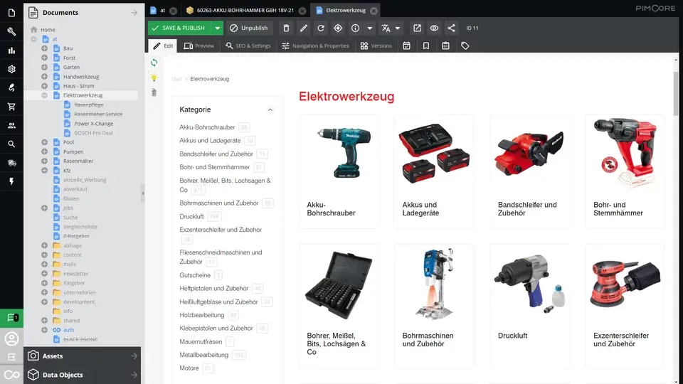 Nouveau site web pour ZGONC : shopping efficace et travail simplifié.