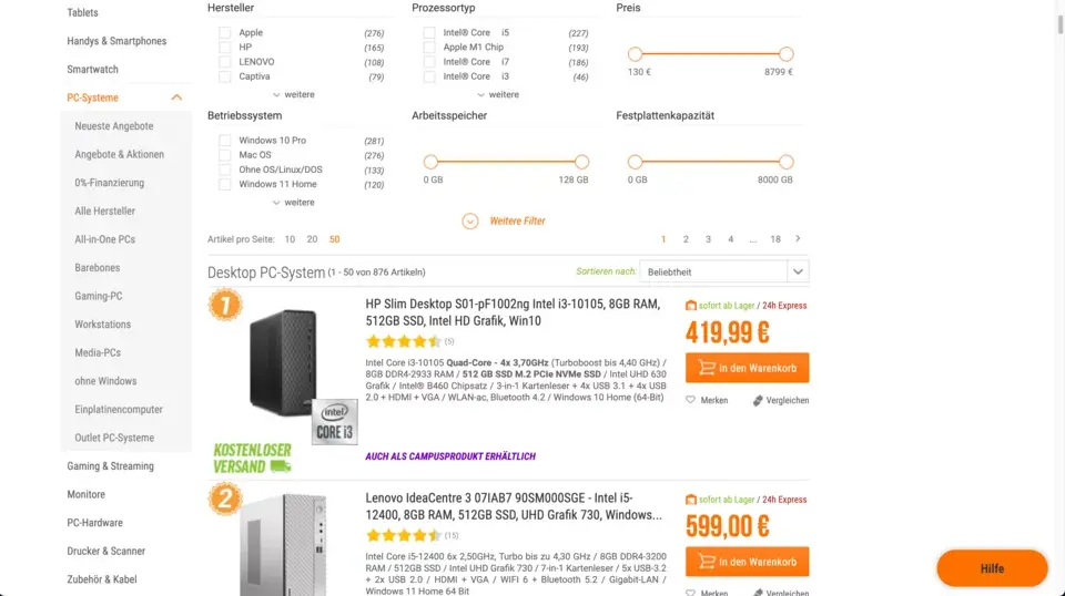 Implementazione di Pimcore X presso un importante rivenditore di notebook ed elettronica di consumo